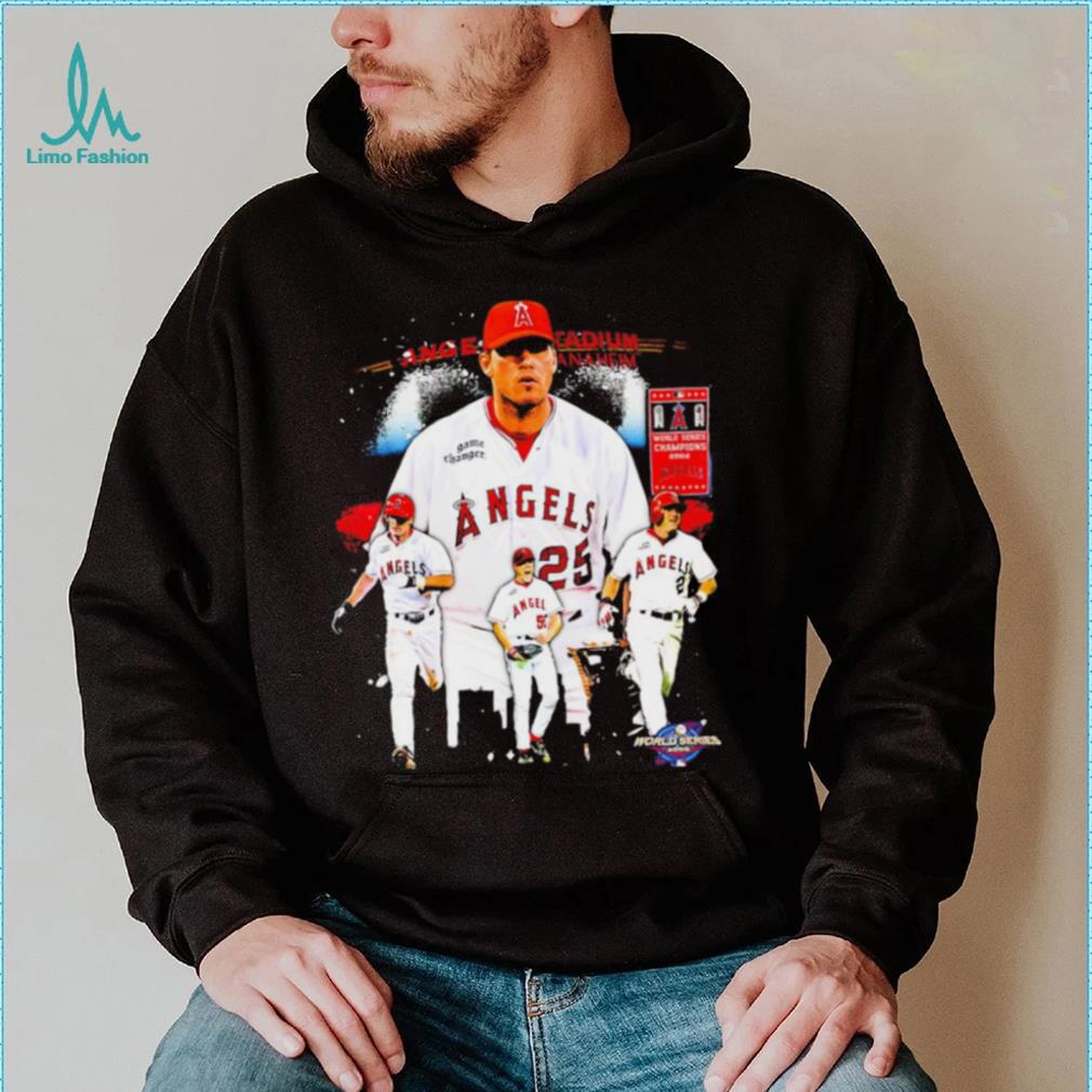 World series Champions 2002 Los Angeles Angels baseball famous players shirt World series Champions 2002 Los Angeles Angels baseball famous players shirt