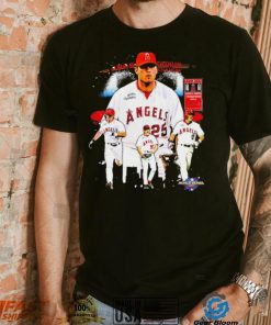 World series Champions 2002 Los Angeles Angels baseball famous players shirt