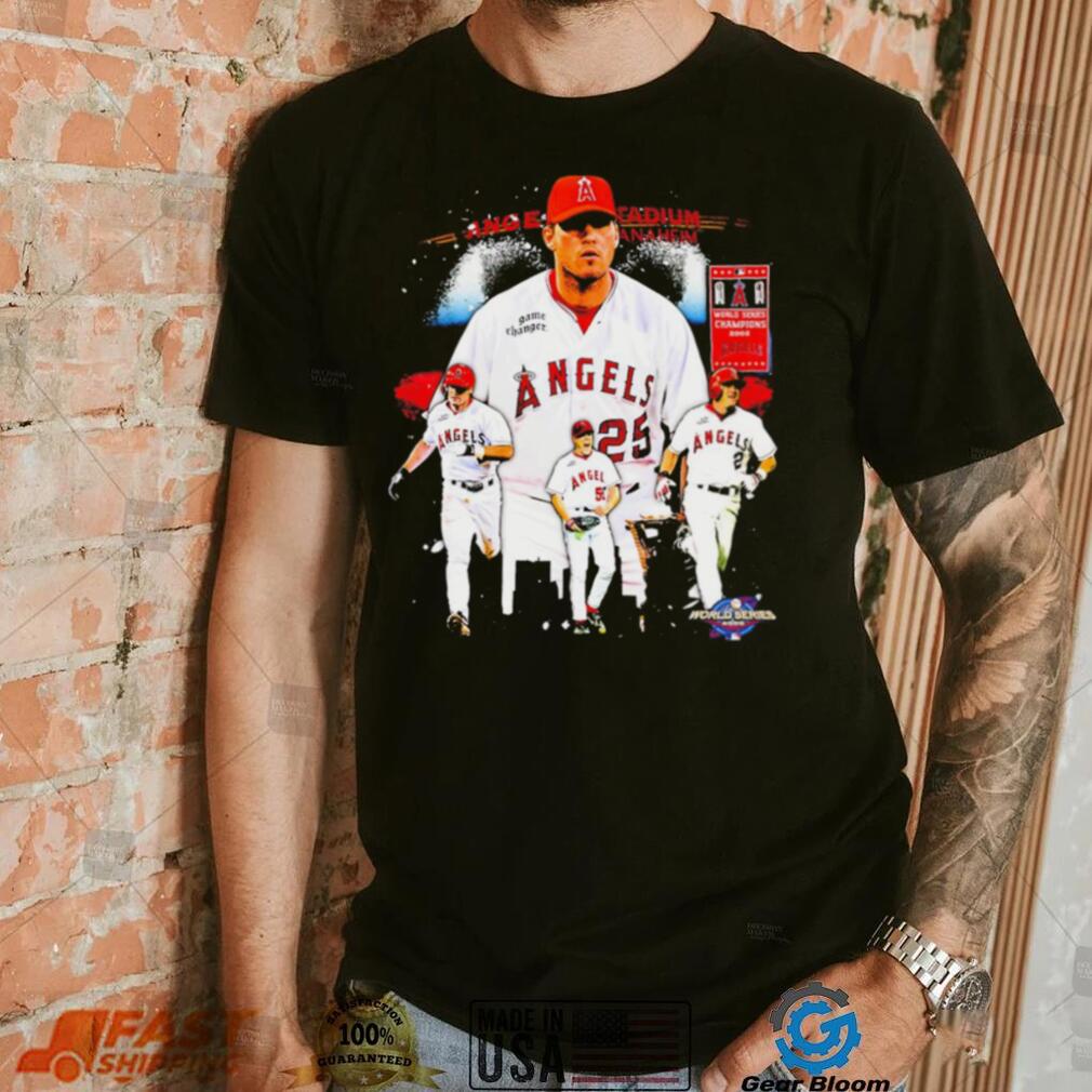 World series Champions 2002 Los Angeles Angels baseball famous players shirt World series Champions 2002 Los Angeles Angels baseball famous players shirt