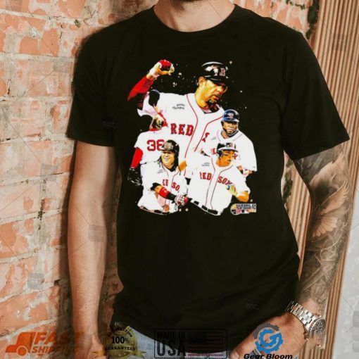 World series Champions 2007 Boston Red Sox baseball famous players shirt