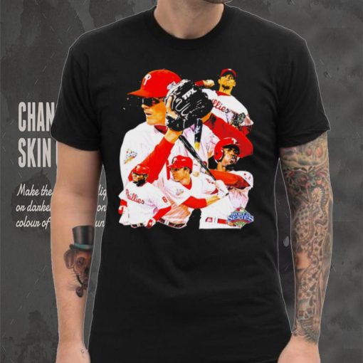 World series Champions 2008 Philadelphia Phillies baseball famous players shirt
