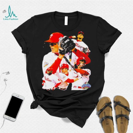 World series Champions 2008 Philadelphia Phillies baseball famous players shirt
