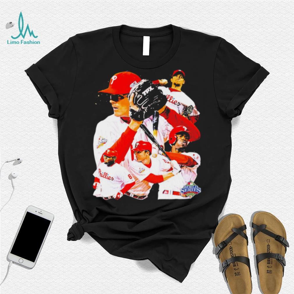 World series Champions 2008 Philadelphia Phillies baseball famous players shirt World series Champions 2008 Philadelphia Phillies baseball famous players shirt