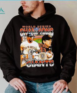 World series Champions 2010 San Francisco Giants baseball famous players shirt