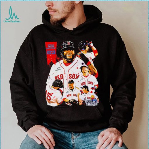 World series Champions 2013 Boston Red Sox baseball famous players shirt