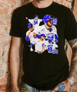 World series Champions 2016 Chicago Cubs baseball famous players shirt
