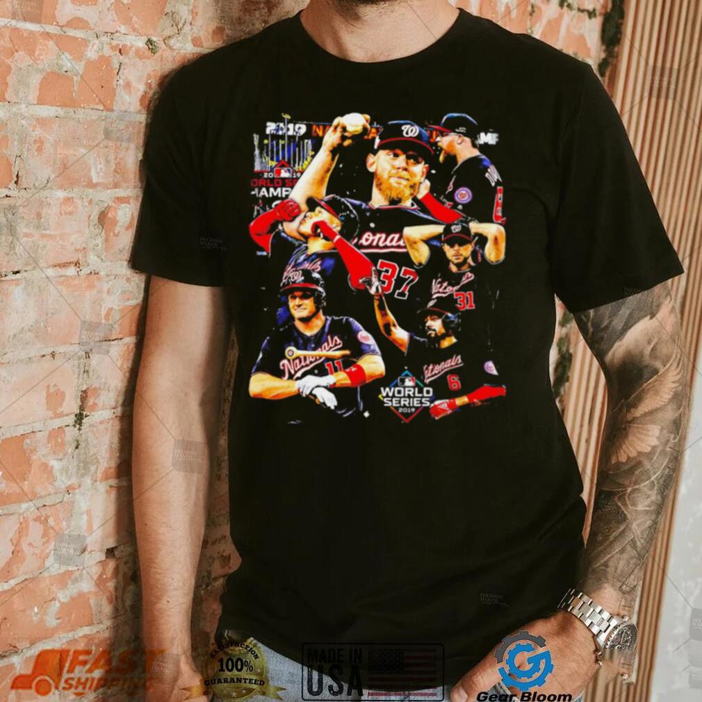 World series Champions 2019 Washington Nationals baseball famous players shirt World series Champions 2019 Washington Nationals baseball famous players shirt