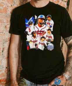 World series Champions 2021 Atlanta Braves baseball famous players shirt