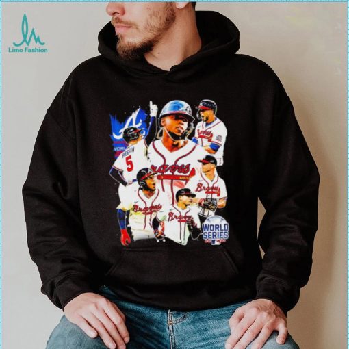 World series Champions 2021 Atlanta Braves baseball famous players shirt