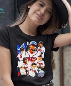 World series Champions 2021 Atlanta Braves baseball famous players shirt