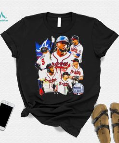 World series Champions 2021 Atlanta Braves baseball famous players shirt