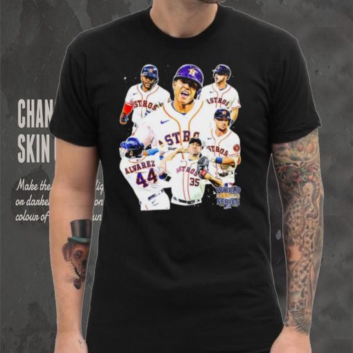 World series Champions 2022 Houston Astros baseball famous players shirt