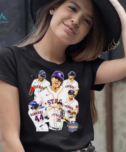 World series Champions 2022 Houston Astros baseball famous players shirt