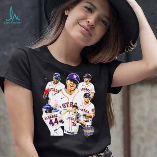 World series Champions 2022 Houston Astros baseball famous players shirt