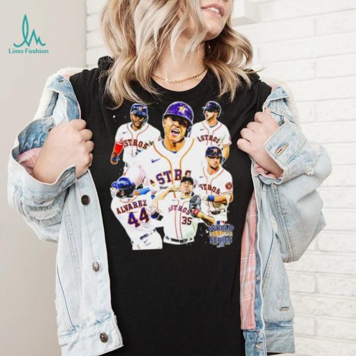 World series Champions 2022 Houston Astros baseball famous players shirt