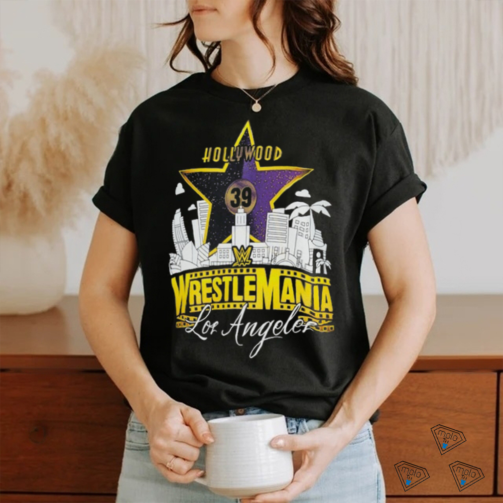 WrestleMania 39 Purple Star T Shirt WrestleMania 39 Purple Star T Shirt