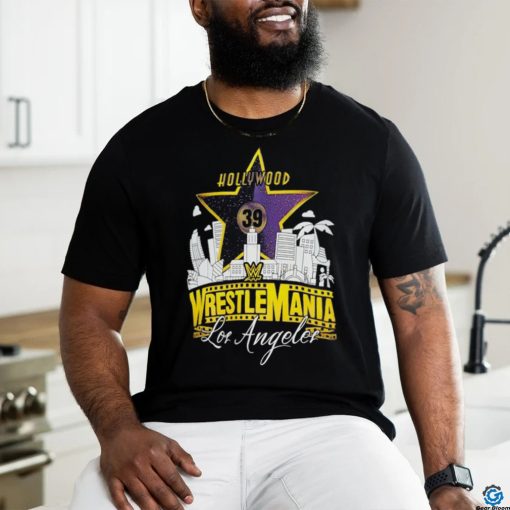WrestleMania 39 Purple Star T Shirt