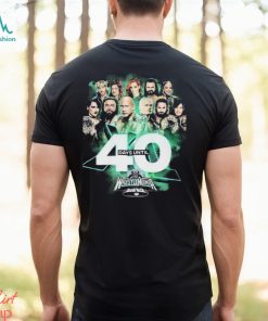 Wrestlemania 40 Days Until t shirt