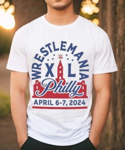 Wrestlemania 40 Sportiqe Philly Tri Blend T Shirt