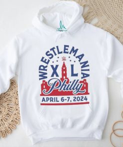 Wrestlemania 40 Sportiqe Philly Tri Blend T Shirt