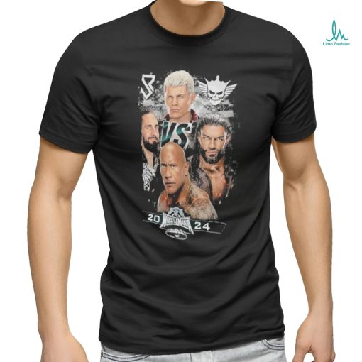 Wrestlemania 40 seth freakin rollins & cody rhodes vs. the rock & roman reigns shirt