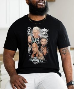Wrestlemania 40 seth freakin rollins & cody rhodes vs. the rock & roman reigns shirt
