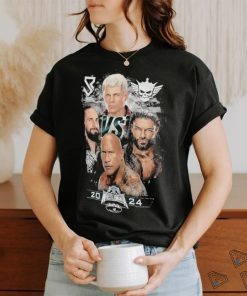 Wrestlemania 40 seth freakin rollins & cody rhodes vs. the rock & roman reigns shirt