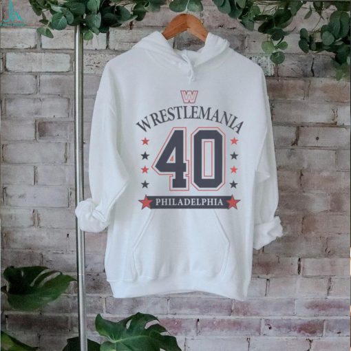 Wwe Wrestlemania 40 Philadelphia T Shirt 2024