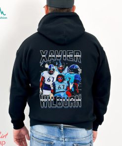Xavier Wilburn Johnson High School football vintage shirt