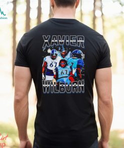 Xavier Wilburn Johnson High School football vintage shirt
