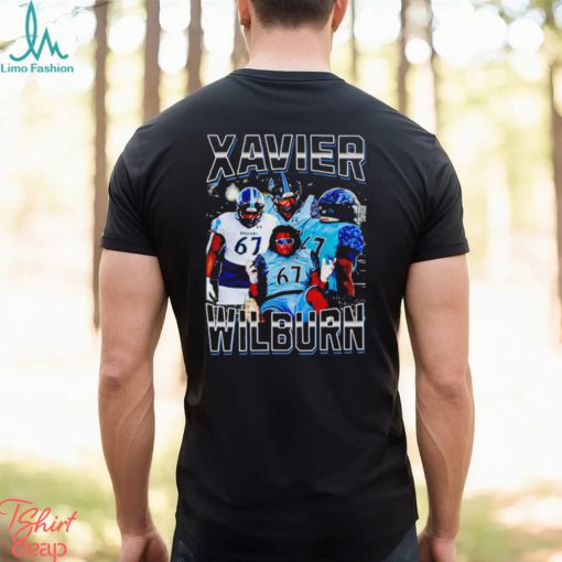 Xavier Wilburn Johnson High School football vintage shirt