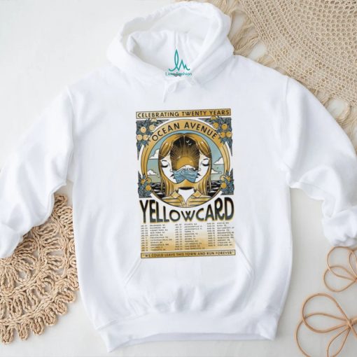Yellowcard Ocean Avenue July August 2024 Shirt