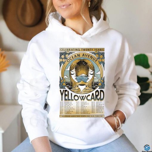 Yellowcard Ocean Avenue July August 2024 Shirt
