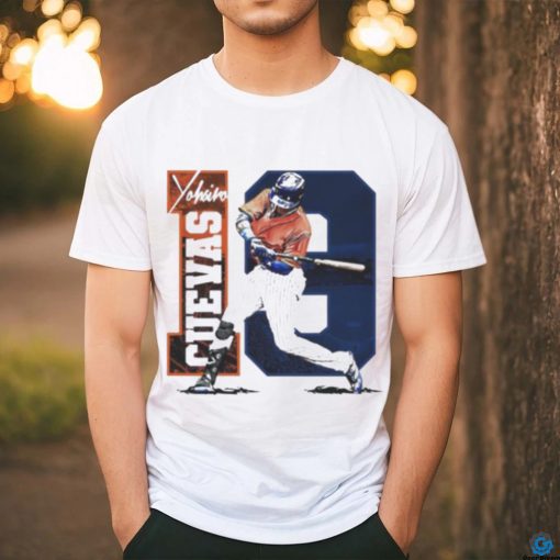 Yohairo Cuevas Number 19 St. Lucie Mets Baseball Player T shirt