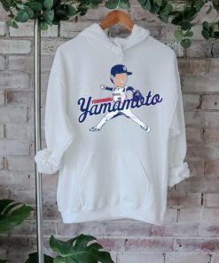 Yoshinobu Yamamoto Caricature MLB Player shirt