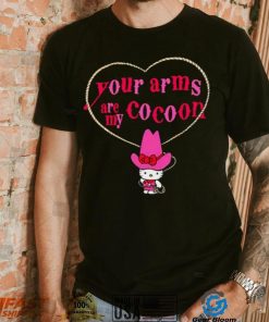 Your Arms Are My Cocoon Hello Kitty Ringer shirt