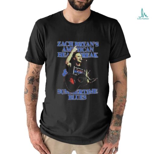 Zachbryan Merch Store Summertime Blues Black Unisex shirt