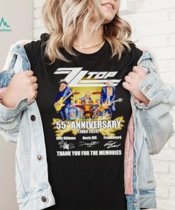 Zz Top 55th anniversary 1969 2024 thank you for the memories shirt, hoodie, sweater, long sleeve and tank top Zz Top 55th anniversary 1969 2024 thank you for the memories shirt