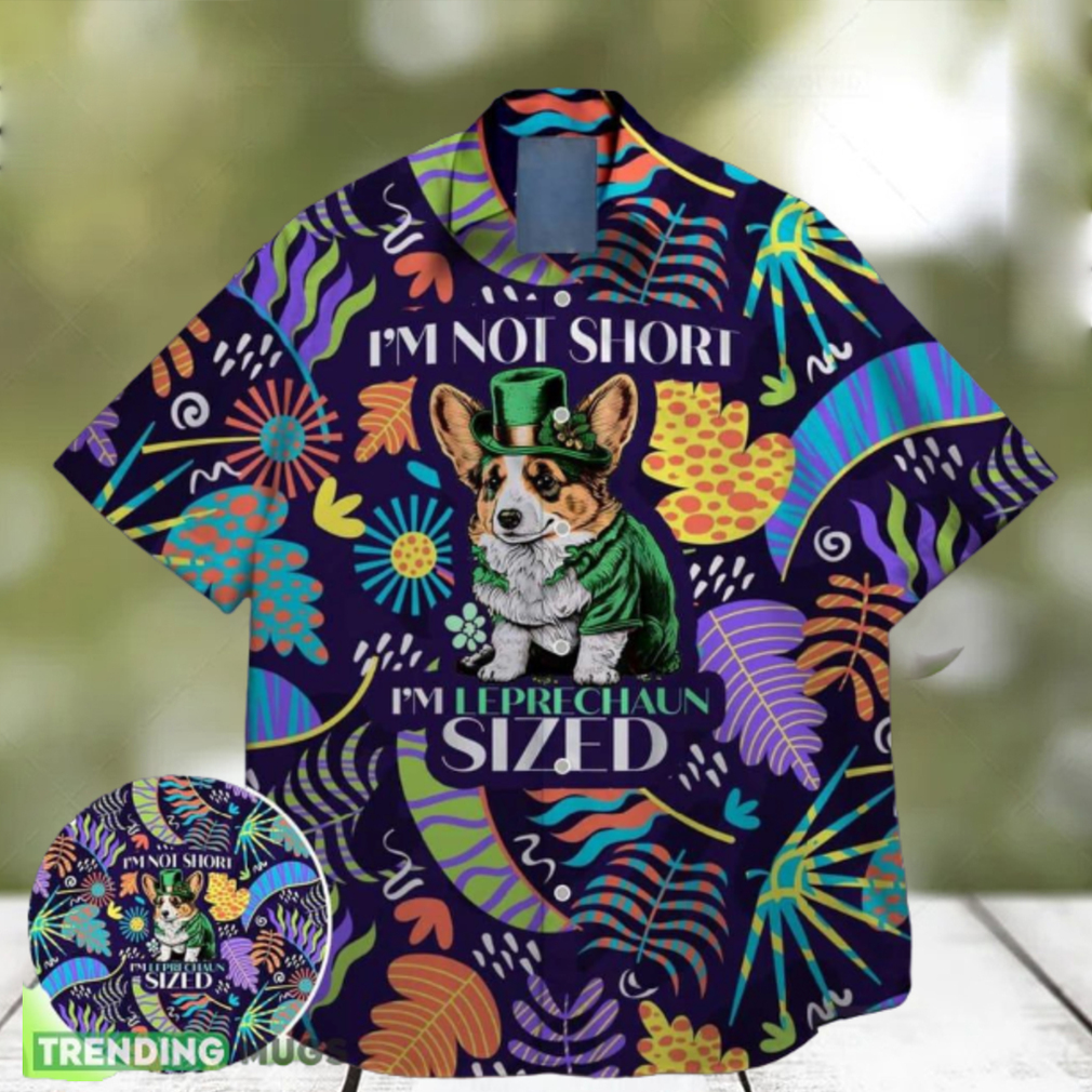corgi dog paw puppy pet green shamrock bigfoot st paddys vibes on st patrick day hawaiian shirt corgi dog paw puppy pet green shamrock bigfoot st paddys vibes on st patrick day hawaiian shirt