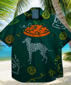 dog lucky leprechaun st patrick day hawaiian shirt