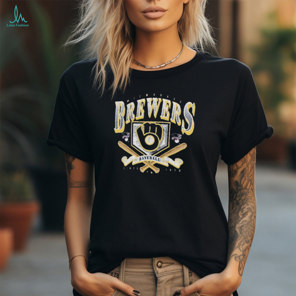 milwaukee Brewers Home Team Tri Blend T Shirt milwaukee Brewers Home Team Tri Blend T Shirt