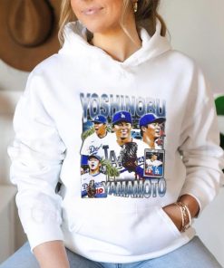oshinobu Yamamoto MLB Players Los Angeles Dodgers vintage shirt