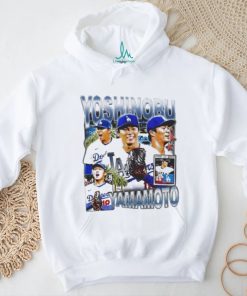 oshinobu Yamamoto MLB Players Los Angeles Dodgers vintage shirt