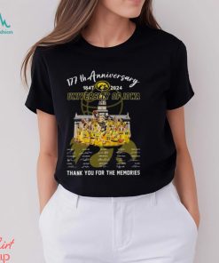 177th Anniversary 1847 2024 University Of Iowa Thank You For The Memories T Shirt