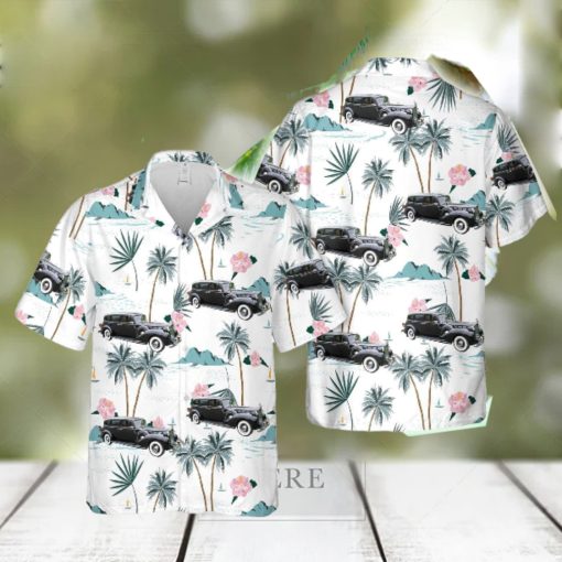 1938 Packard Super Eight Limousine Hawaiian Shirt