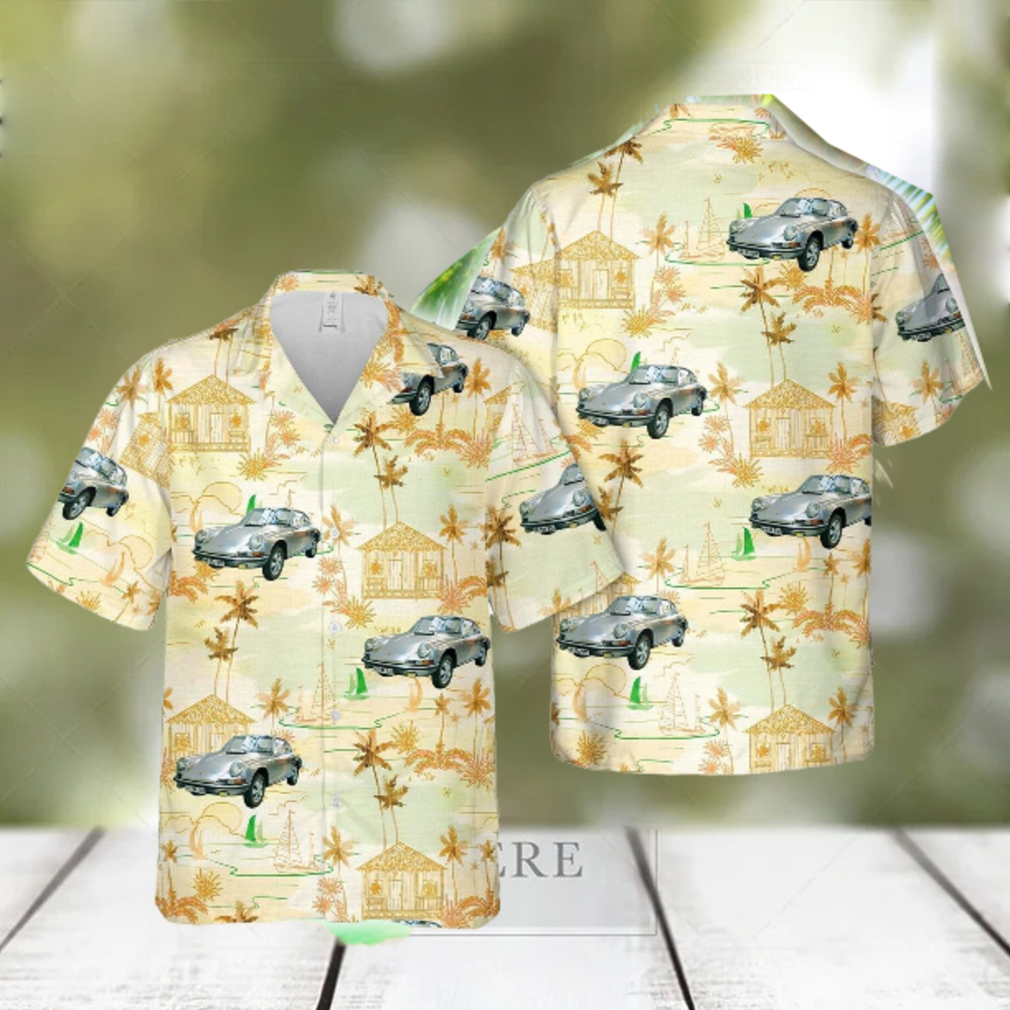 1974 Porsche 911S Hawaiian Shirt 1974 Porsche 911S Hawaiian Shirt