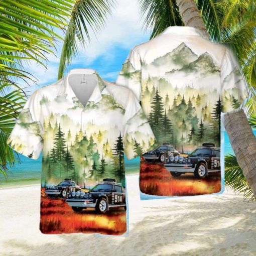 1980 Porsche 911SC Safari Rally Hawaiian Shirt