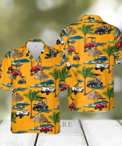 2 Seat Golf Cart Hawaiian Shirt