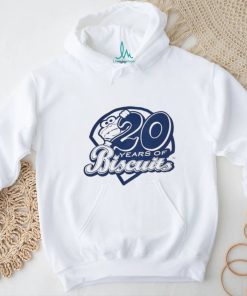 20 years of Montgomery Biscuits shirt