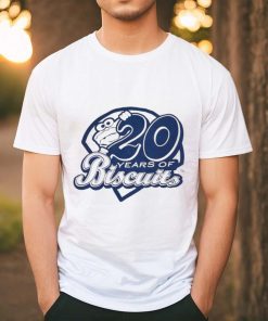 20 years of Montgomery Biscuits shirt